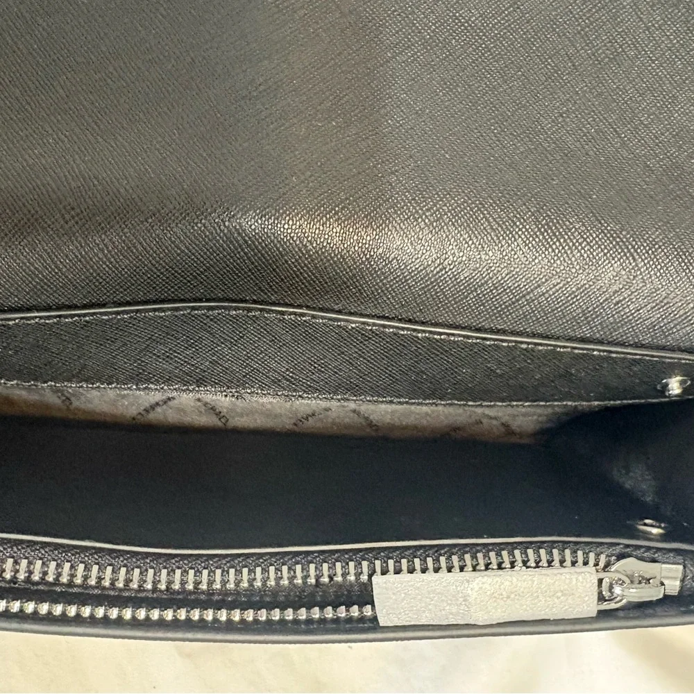 Michael Kors Jet Set Travel 3-in-1 Crossbody bag in Saffiano black leather - Picture 13 of 14